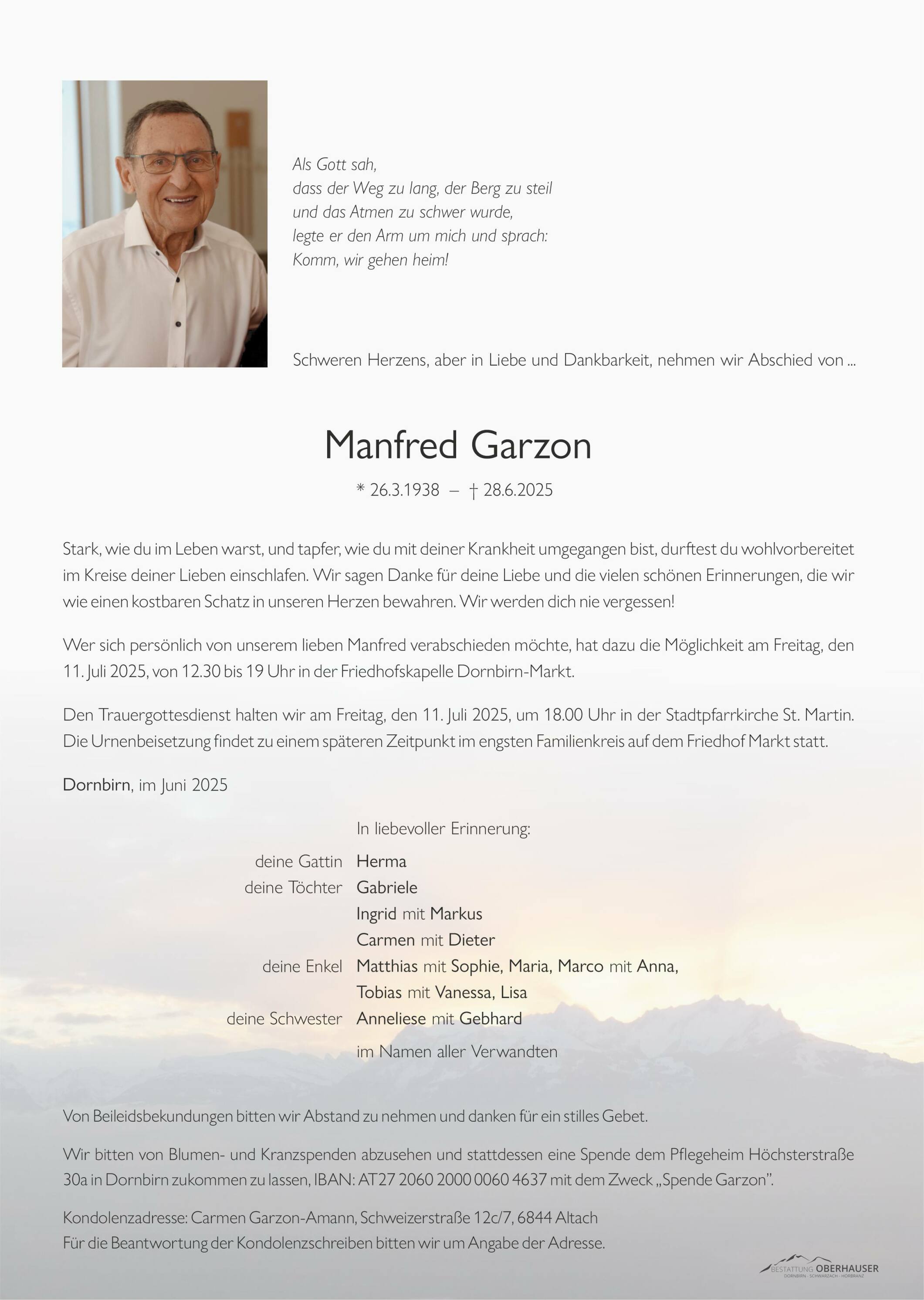 Manfred Garzon
